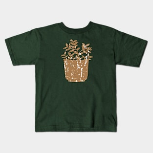 Distressed House Plant Kids T-Shirt